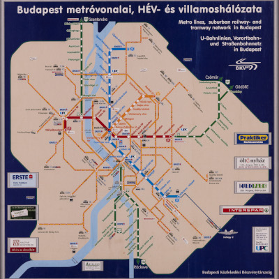 BKV térkép, 2002