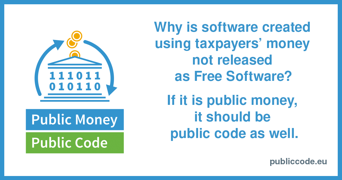 public money public code